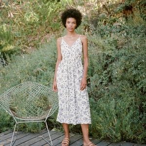 Christy Dawn Lincoln Dress Navy Vine